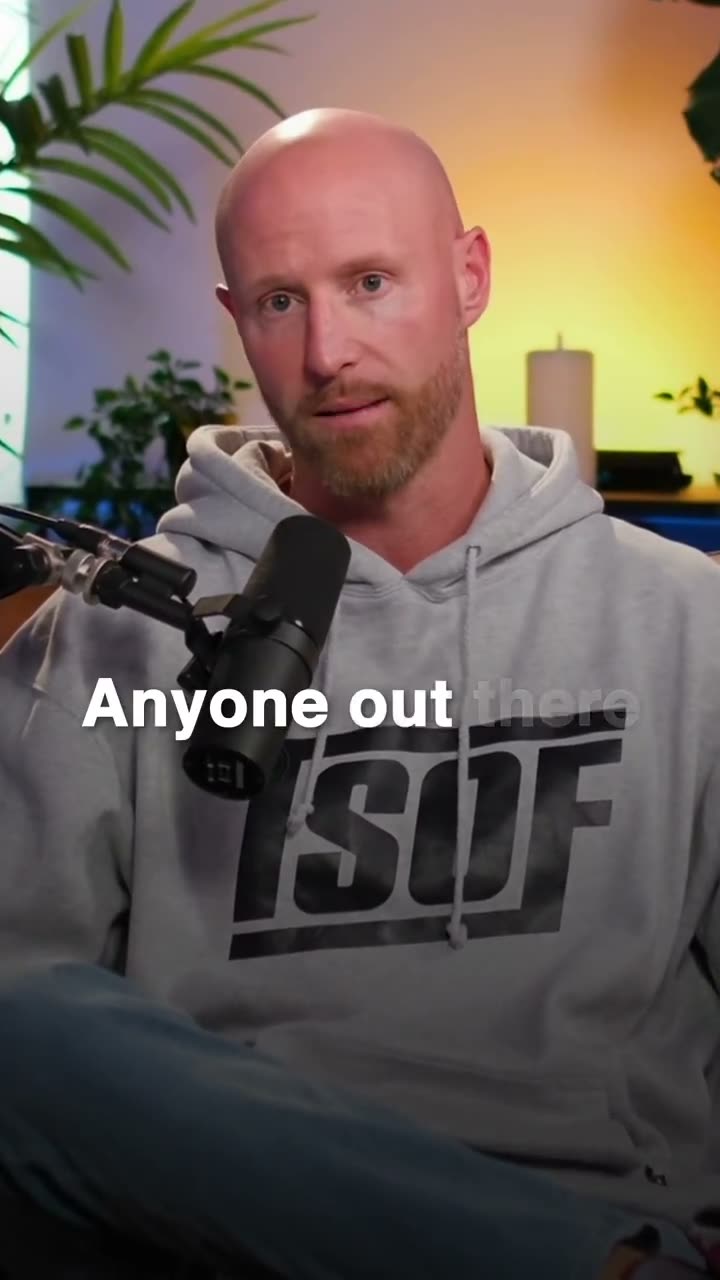 Founder speaking in a short-form interview edit